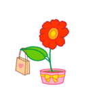 気持ちを表現する花。（個別スタンプ：5）