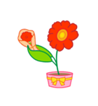 気持ちを表現する花。（個別スタンプ：6）