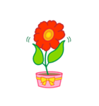 気持ちを表現する花。（個別スタンプ：10）