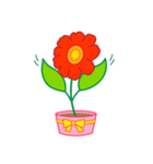 気持ちを表現する花。（個別スタンプ：11）