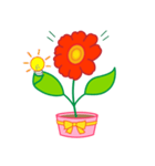 気持ちを表現する花。（個別スタンプ：15）