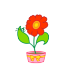 気持ちを表現する花。（個別スタンプ：17）