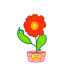 気持ちを表現する花。（個別スタンプ：18）