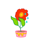 気持ちを表現する花。（個別スタンプ：24）