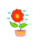 気持ちを表現する花。（個別スタンプ：28）