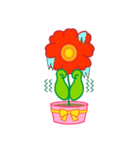 気持ちを表現する花。（個別スタンプ：30）