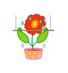 気持ちを表現する花。（個別スタンプ：31）