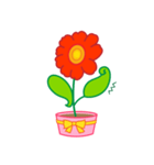 気持ちを表現する花。（個別スタンプ：32）