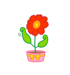 気持ちを表現する花。（個別スタンプ：33）