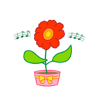 気持ちを表現する花。（個別スタンプ：34）