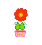 気持ちを表現する花。（個別スタンプ：38）