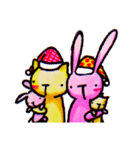 にょんた✕ひょんた（個別スタンプ：38）