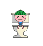 Watermelon Baby（個別スタンプ：16）