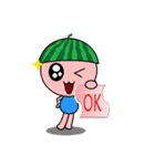 Watermelon Baby（個別スタンプ：38）