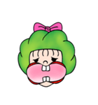 Green haired girl Jena（個別スタンプ：4）