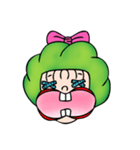 Green haired girl Jena（個別スタンプ：22）