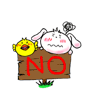 うさぴよLIFE（個別スタンプ：19）