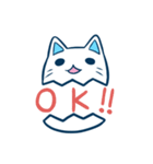 あごにゃんこさん（個別スタンプ：6）