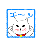 ねこのシロ（個別スタンプ：34）