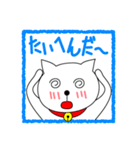 ねこのシロ（個別スタンプ：38）
