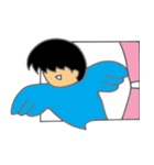 窓の中から・・・（個別スタンプ：4）