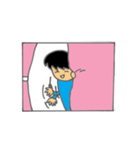 窓の中から・・・（個別スタンプ：6）
