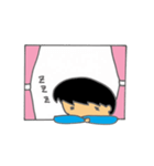 窓の中から・・・（個別スタンプ：18）