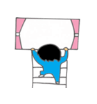 窓の中から・・・（個別スタンプ：33）