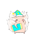 九尾のにゃんこ（個別スタンプ：6）