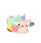 九尾のにゃんこ（個別スタンプ：15）