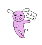 耳の長いぶた（個別スタンプ：27）