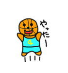 籠球くん～コートくんも忘れないでね～（個別スタンプ：5）
