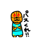 籠球くん～コートくんも忘れないでね～（個別スタンプ：23）