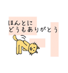 行け 茶太郎！（個別スタンプ：4）
