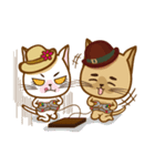 "cookie cat"＆"Milk cat"(Sweet Life)（個別スタンプ：18）