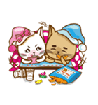 "cookie cat"＆"Milk cat"(Sweet Life)（個別スタンプ：20）