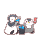 肯定的ペンギンとあざらしズ(日本語版)（個別スタンプ：10）