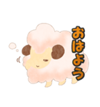 モコモコ羊(日本語版)（個別スタンプ：1）
