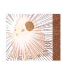 モコモコ羊(日本語版)（個別スタンプ：25）