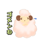 モコモコ羊(日本語版)（個別スタンプ：28）