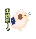 モコモコ羊(日本語版)（個別スタンプ：31）