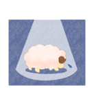 モコモコ羊(日本語版)（個別スタンプ：35）