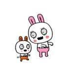 ゾンビうさぎ（個別スタンプ：4）