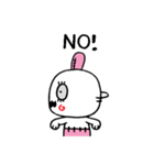 ゾンビうさぎ（個別スタンプ：14）