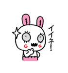 ゾンビうさぎ（個別スタンプ：30）