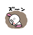 ゾンビうさぎ（個別スタンプ：34）