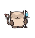 CAT E-SAN (EN)（個別スタンプ：4）