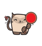 CAT E-SAN (EN)（個別スタンプ：7）