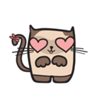 CAT E-SAN (EN)（個別スタンプ：8）