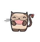 CAT E-SAN (EN)（個別スタンプ：34）